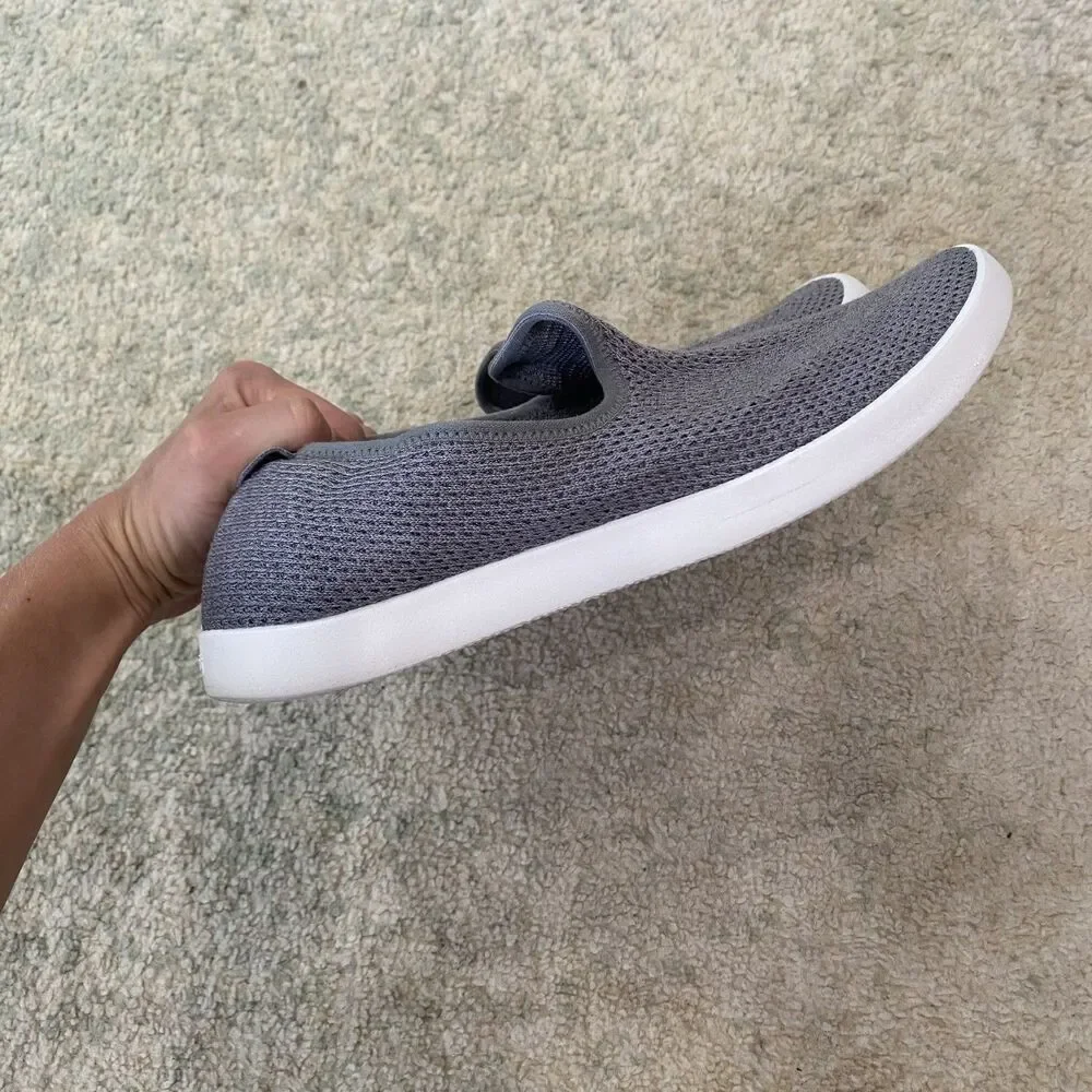 Allbirds Women’s Size 11 TL Tree Loungers Gray Knit Slip On Shoes Sneakers